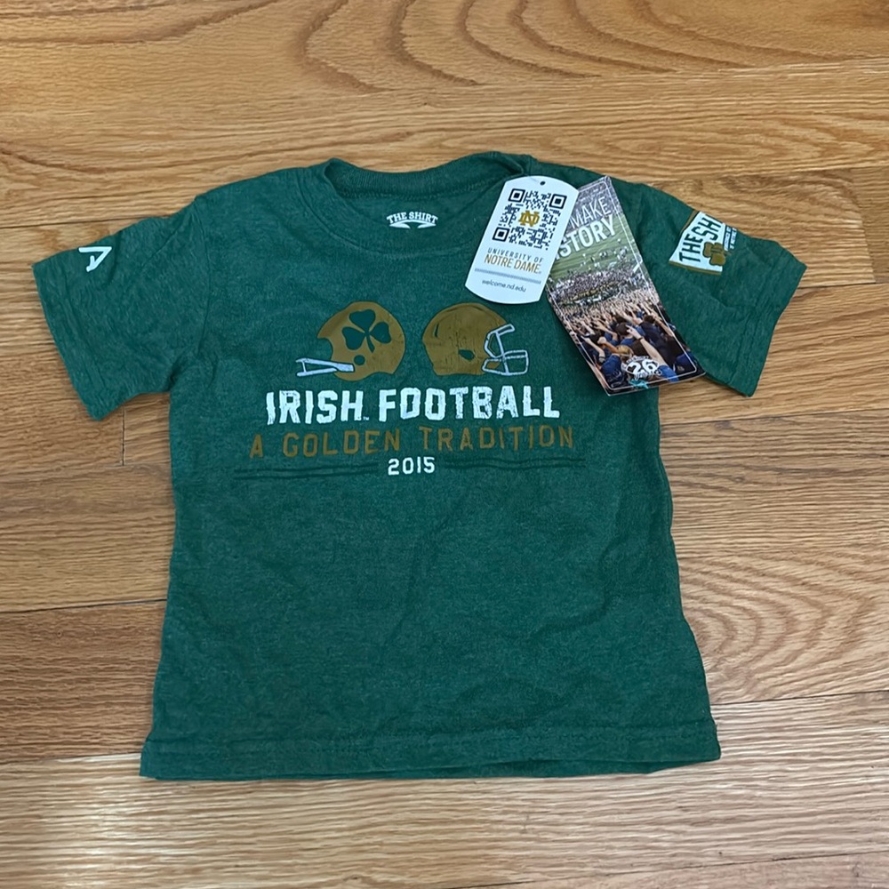 Toddler Notre Dame 2015 “The Shirt”